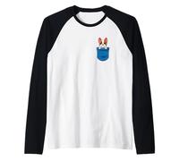 Simpatico Cane Boston Terrier in Tasca Maglia con Maniche Raglan