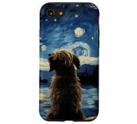 Simpatico cane con scritta in lingua inglese "Vincent Van Gogh" Custodia per iPhone SE (2020) / 7/8