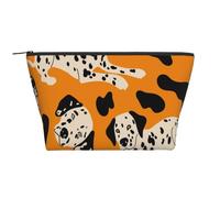 Simpatico cane dalmata, Borsa da toilette Borsa per trucco Borsa per cosmetici Borsa da toilette da viaggio portatile