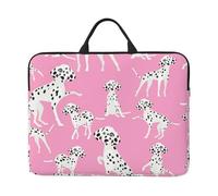 Simpatico cane dalmata, Custodia per laptop da 14 pollici, borsa per notebook, custodia per laptop, valigetta con maniglia