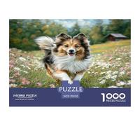 Simpatico cane domestico, puzzle da 1000 pezzi in cartone riciclato al 100%, per adulti, The Impossible Challenge, 70x50 cm/1000 pezzi