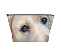 Simpatico cane Labrador, Borsa da toilette Borsa per trucco Borsa per cosmetici Borsa da toilette da viaggio portatile