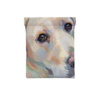 Simpatico cane Labrador, Spremere il portafoglio superiore da donna Borsa portaoggetti Piccola portamonete Portamonete