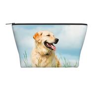 Simpatico cane Labrador stampato, Borsa da toilette Borsa per trucco Borsa per cosmetici Borsa da toilette da viaggio portatile