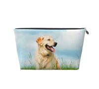 Simpatico cane Labrador stampato, Borsa da toilette Borsa per trucco Borsa per cosmetici Borsa da toilette da viaggio portatile