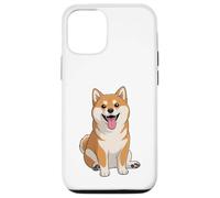 Simpatico cane Shiba seduto Custodia per iPhone 12/12 Pro
