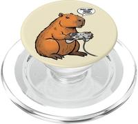 Simpatico capibara Boba Tea Kawaii Anime Y2K Ragazza Natale PopSockets PopGrip per MagSafe