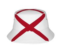 Simpatico Cappello a Secchiello con Bandiera dello Stato, Cappello Estivo da Viaggio, da Spiaggia, da Sole, Cappello alla Moda per attività all'aperto per Donne e Uomini