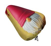 Simpatico cappello da gnomo per bicicletta, impermeabile, cuscino per sellino per bicicletta, con coulisse, copertura per pioggia, neve, polvere, per mountain bike, bici da strada