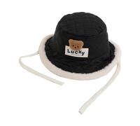Simpatico Cappello Da Pescatore Con Motivo Orso Per Caldo Elegante Affascinante Accessorio Invernale Indispensabile Ragazzi E Ragazze Bambino Caldo Morbido E Confortevole La