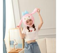 Simpatico cappello di peluche alla moda unisex con cappelli da coniglio