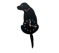 Simpatico cartone animato adorabile coda scodinzolante cane labrador silenzioso