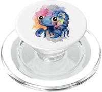 Simpatico cartone animato dello Scorpione - Disegni del PopSockets PopGrip per MagSafe