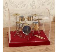 Simpatico cartone animato di chitarra modello in miniatura di strumento musicale fatto a mano ornamenti di gioielli piccola mini chitarra in miniatura(A)