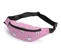 Simpatico cartone animato ippopotamo simpatico colorato cane carlino, sportivo per bambini adulti per uomo donna