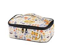 Simpatico cartone animato tigri decorativo termico pranzo borsa morbida Cooler Bag Lunchbox per ragazza per picnic loncheras para ninas oscuras