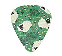 Simpatico Cartoon Plettri Chitarra Pecora Classica Triangolo Basso Acustico Ed Elettrica Plettri Per Chitarra Per Chitarristi 12 Pezzi