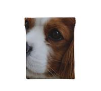 Simpatico Cavalier King Charles Spaniel, Spremere il portafoglio superiore da donna Borsa portaoggetti Piccola portamonete Portamonete