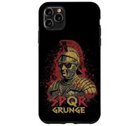 Simpatico Centurione Romano SPQR Stile Grunge Grafica Custodia per iPhone 11 Pro Max