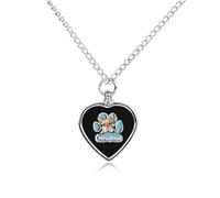 Simpatico Chihuahua Dog Custom Urna Collana per Ceneri di Animali Domestici Carino Pet Memorial Ciondolo Gioielli Regali per Cane Gatto