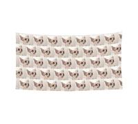 Simpatico Chihuahua Stampa Banner Per Incontri Festival Decorazione Resistente ai raggi UV Adatto Halloween Bar Soggiorno Spazi