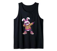 Simpatico Coniglietto Leopardato Panda Happy Easter Girl per Bambini da Donna Canotta