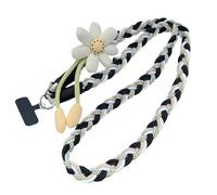 Simpatico Cordino Floreale Per Telefono C Rossbody, Con Robusta Struttura A Tracolla Per Telefono, 60 Cm, Cinturino Intrecciato Universale, Simpatico Cordino Con P Hone, Chiusura Sicura In Metal