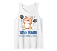 Simpatico Corgi - Maglietta Sportiva per Bambini, per Sollevamento Pesi, Palestra, Amanti dei Cani Canotta