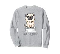 Simpatico cucciolo di cane di razza Chug Chihuahua Pug Felpa