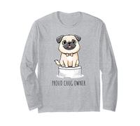 Simpatico cucciolo di cane di razza Chug Chihuahua Pug Maglia a Manica