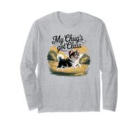 Simpatico cucciolo di cane di razza Chug Chihuahua Pug Maglia a Manica