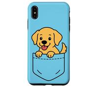 Simpatico cucciolo di Golden Retriever Pocket Pal Funny Retriever Dog Custodia per iPhone XS Max