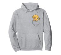 Simpatico cucciolo di Golden Retriever Pocket Pal Funny Retriever Dog Felpa con Cappuccio
