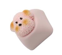 Simpatico cucciolo di resina keycaps per tastiere meccaniche durevole cartone animato cane modello e digitazione confortevole cucciolo keycaps resina