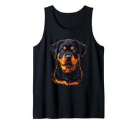 Simpatico Cucciolo di Rottweiler - Amorevole Design per Cani Canotta