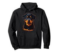 Simpatico Cucciolo di Rottweiler - Amorevole Design per Cani Felpa con Cappuccio