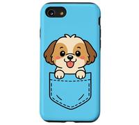Simpatico cucciolo di Shih Tzu Pocket Pal divertente Shih Tzu cane di piccola taglia Custodia per iPhone SE (2020) / 7 / 8