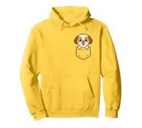 Simpatico cucciolo di Shih Tzu Pocket Pal divertente Shih Tzu cane di piccola taglia Felpa con Cappuccio