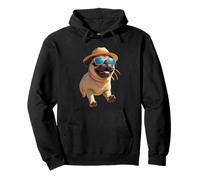 Simpatico Cucciolo Divertente Design Unisex per Uomo Donna Maglietta Felpa con Cappuccio