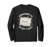 Simpatico Cuscino con Personaggio Remember To Sleep Tight Maglia a Manica