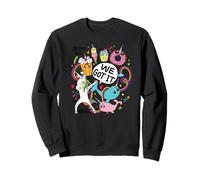Simpatico Dabbing Unicorno Narvalo Unicorno Doodle Felpa