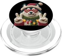 Simpatico design a cartoni animati per gli amanti dei cani husky PopSockets PopGrip per MagSafe