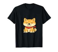 Simpatico design a forma di cane Shiba Inu Maglietta
