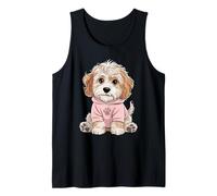 Simpatico Design a Forma di Cucciolo di Cockapoo per Amanti dei Cani e Ragazze Canotta