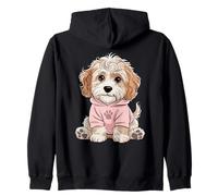 Simpatico Design a Forma di Cucciolo di Cockapoo per Amanti dei Cani e Ragazze Felpa con Cappuccio