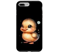 Simpatico design a forma di pulcino per bambini e amanti degli animali Custodia per iPhone 7 Plus/8 Plus
