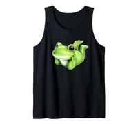 Simpatico Design a Forma di Rana con Animali stravaganti Canotta
