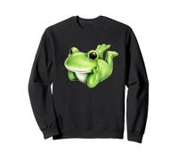 Simpatico Design a Forma di Rana con Animali stravaganti Felpa