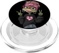 Simpatico design a forma di rana in stile cartone animato, per amanti PopSockets PopGrip per MagSafe