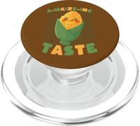 Simpatico design A-MAIZE-ING Gusto Corn Pun Foodie PopSockets PopGrip per MagSafe